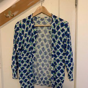 J Crew Factory floral pattern sweater